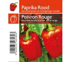 Paprika, rood - afbeelding 2