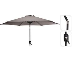 parasol dia 270cm, taupe - afbeelding 1