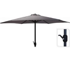 parasol dia 3m grijs - afbeelding 1