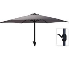 parasol dia 3m grijs - afbeelding 2