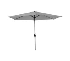 Parasol gemini licht grijs d3meter