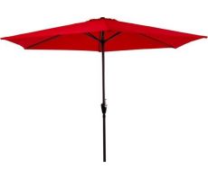 Parasol gemini rood D 3 meter