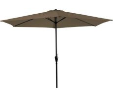 Parasol gemini taupe D 3 meter