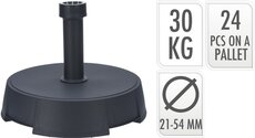 parasolvoet 30kg antraciet