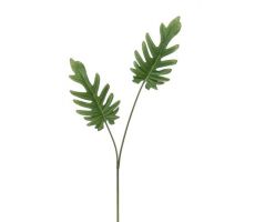 philodendrombladx2 l61cm groen, kunstplant
