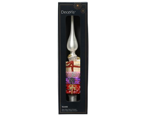 Piek glas, D 6 cm, multikleuren