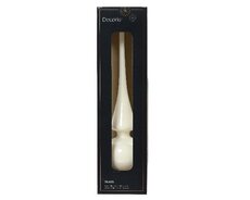 Piek glas D 6 H 26cm glans Winterwit - afbeelding 2