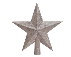 Piek polystyreen glitter, poederroze, L 4,2 cm x B 19 cm x H 19 cm - afbeelding 2