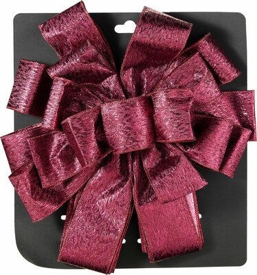 piek strik 130 x 33 cm burgundy - afbeelding 1
