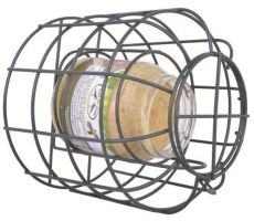 Pindakaaspot houder metaal grn 15cm - afbeelding 3