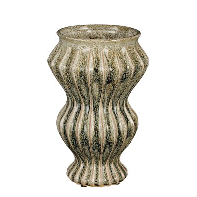 Pippa vaas groen - H32 x Ø21 cm - afbeelding 1