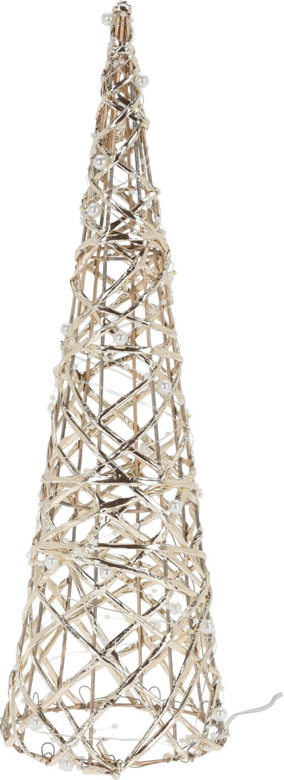 Millimeter gen Secretaris piramide 20led 40cm goud pearl, Led kerstverlichting - Tuincentrum Bull