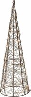 piramide 40 cm 200 led taupe - afbeelding 1