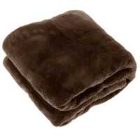 Plaid justin l200b150cm rocky brwn