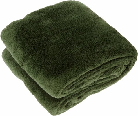 Plaid justin L 200 B 150cm wintergroen - afbeelding 1