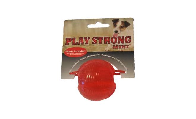 Playstrong rubber bal mini 5.5cm rd - afbeelding 1