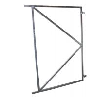 Poortframe verstelbaar h 155 b 130cm, tbv 180 cm planken - afbeelding 1