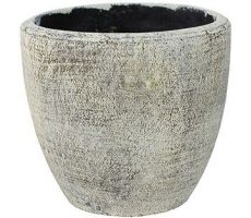 Pot anne d16 h15cm white earth - afbeelding 3