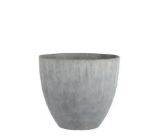 Pot, bravo, lichtgrijs, b 45 cm, h 39.5 cm, Mica Decorations