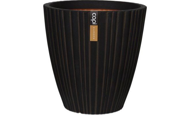 Pot, bruin, b 40 cm, h 40 cm, Capi Europe - afbeelding 1