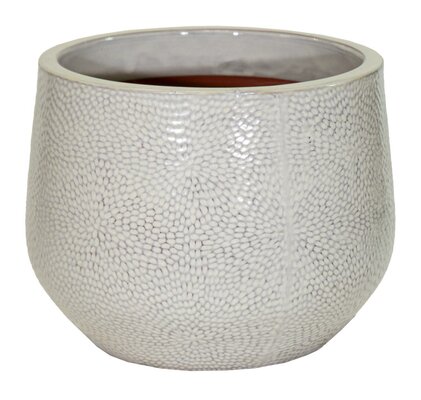 MEGA COLLECTIONS Pot cld portly kuil d18h16 beige
