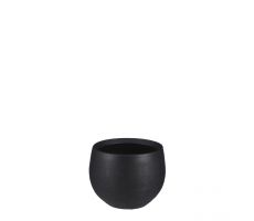 Pot, douro, zwart, b 16 cm, h 13 cm - afbeelding 1