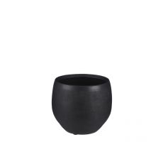 Pot, douro, zwart, d 20 cm, h 18 cm - afbeelding 1