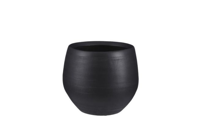 Pot, douro, zwart, d 29 cm, h 25 cm