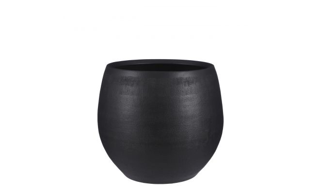 Pot, douro, zwart, d 33 cm, h 28 cm