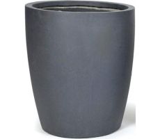 Pot, egg, lead, b 50 cm, h 56 cm, Mega Ceramics - afbeelding 4