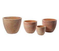 Pot, egg, whitewash, b 51 cm, h 41 cm, Mega Collections - afbeelding 2