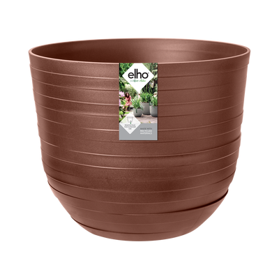 Pot fuente rings d38cm roestbruin