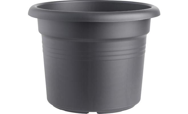 Pot, green basic, cilinder, zwart, 30 cm, Elho