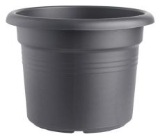 Pot, green basic, cilinder, zwart, 30 cm, Elho