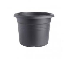 Pot, green basic, cilinder, zwart, 40 cm, Elho