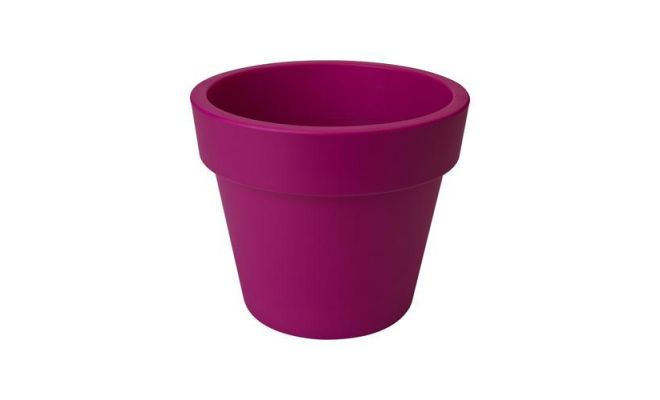 Pot, green basics, roze, 30 cm, Elho - afbeelding 1