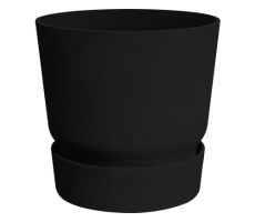Pot, greenville, zwart, d 30 cm, Elho