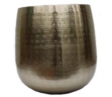 Pot, karakter, goud, d 26 cm, h 31 cm - afbeelding 2