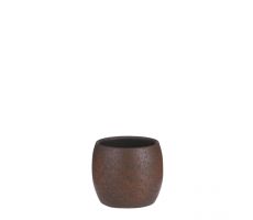 Pot, lester, roest, b 16 cm, h 14 cm - afbeelding 2