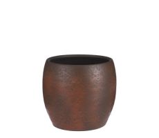 Pot, lester, roest, b 28 cm, h 26 cm - afbeelding 2