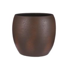 Pot, lester, roest, b 38 cm, h 35 cm - afbeelding 2