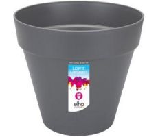 Pot, loft urban, antraciet, 40 cm, Elho - afbeelding 2