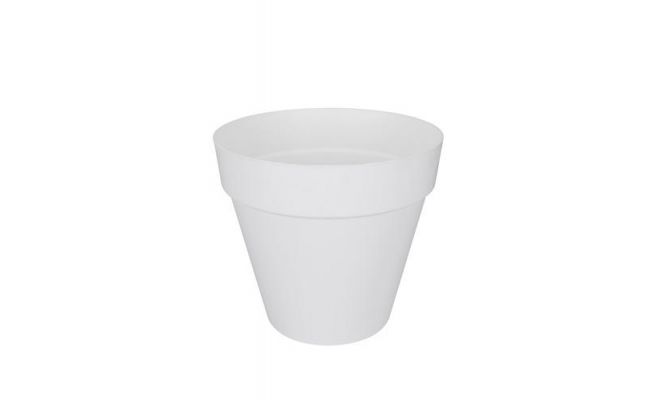 Pot, loft urban, wit, 20 cm, Elho - afbeelding 1