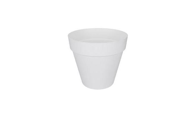 Pot, loft urban, wit, 50 cm, Elho - afbeelding 1