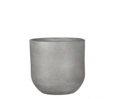Pot, nora, lichtgrijs, b 23 cm, h 21 cm - afbeelding 1