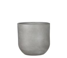 Pot, nora, lichtgrijs, b 23 cm, h 21 cm - afbeelding 2