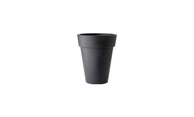 Pot, pure round high, antraciet, 45 cm, Elho