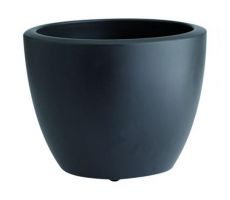 Pot, pure soft, antraciet, 50 cm, Elho - afbeelding 1