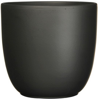Pot tusca d13.5h13cm zwart mat - afbeelding 2