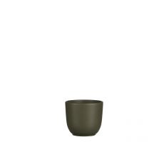 Pot, tusca, groen, b 10 cm, h 9 cm - afbeelding 1